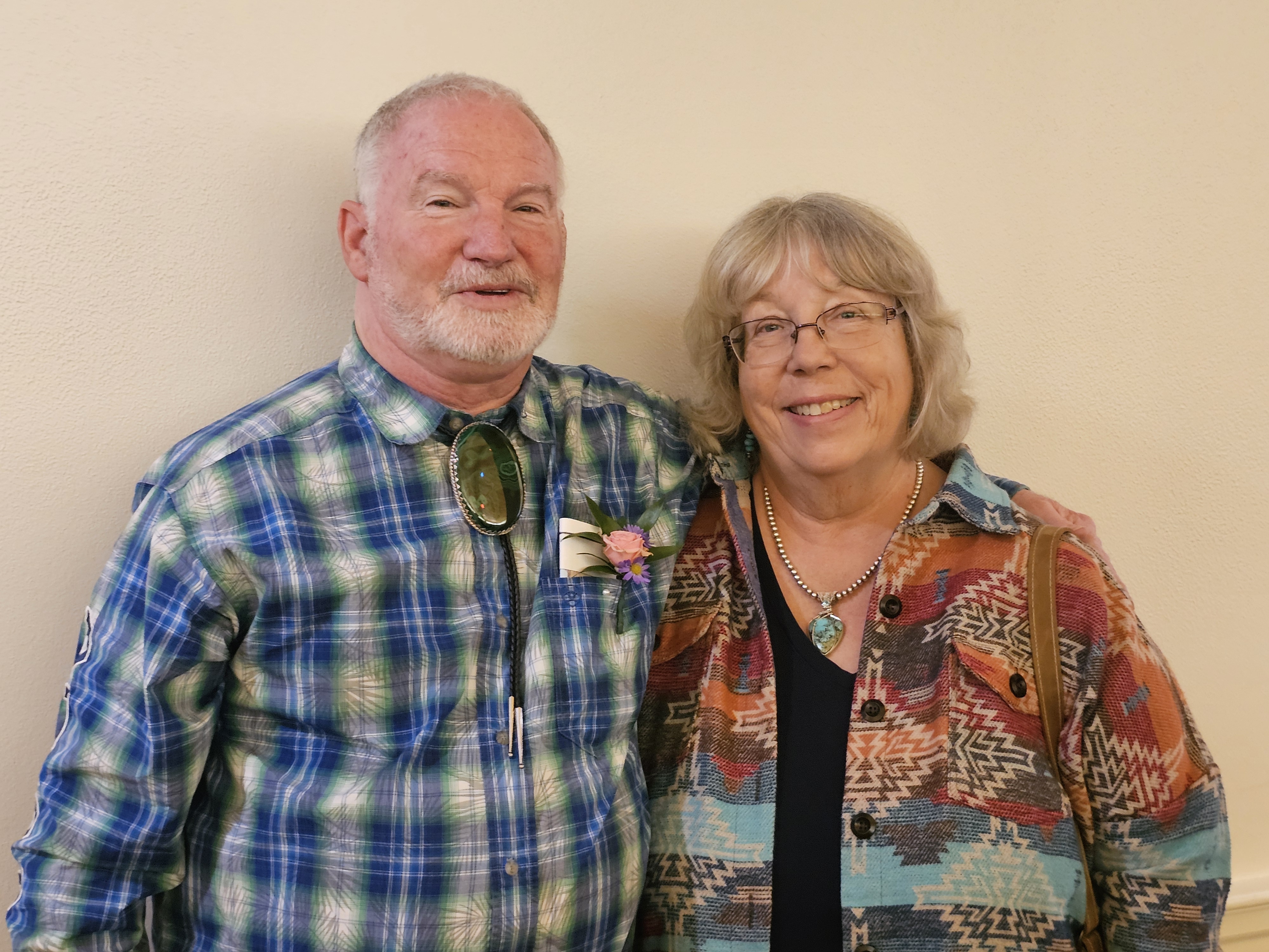 David and Pam, Fort Worth Gem and Mineral Club members